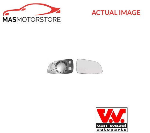 Rear view mirror - view, lhd