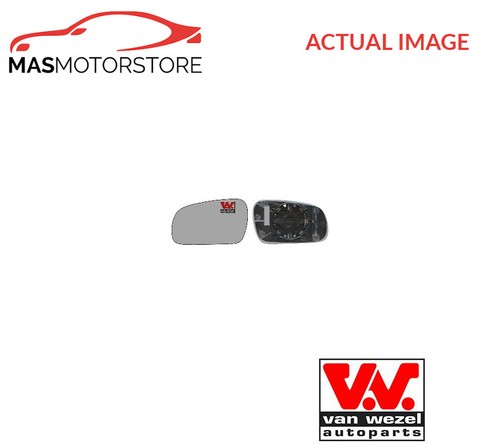 Rear view mirror glass - rear, lhd