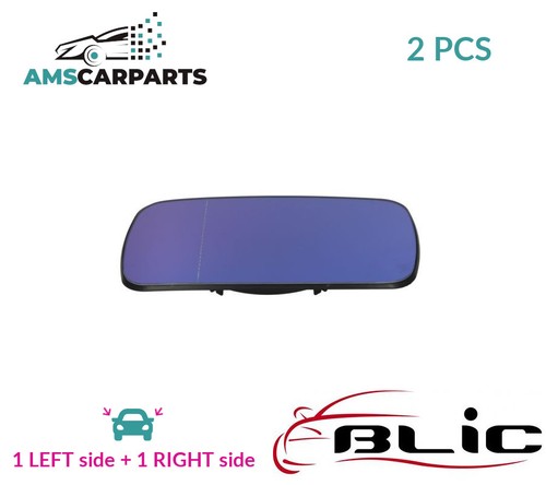 Rear view mirror glass - rear, pair