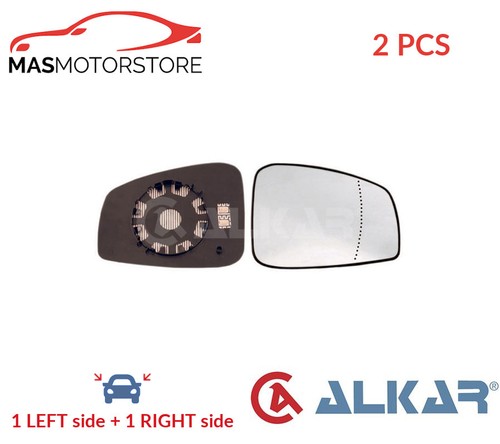 Rear view mirror glass pair - rear,