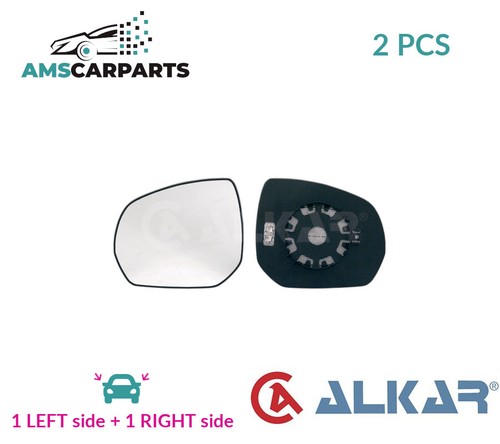 Rear view mirror glass pair - view,