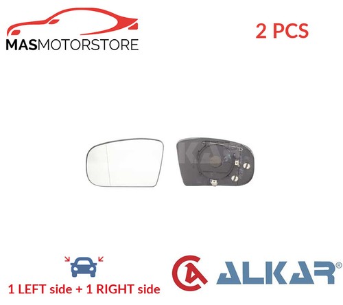 Rear view mirror glass pair - view,