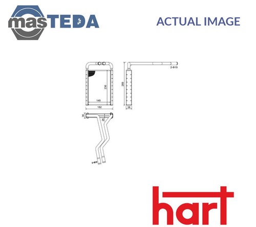 630 926 heater radiator - 926,