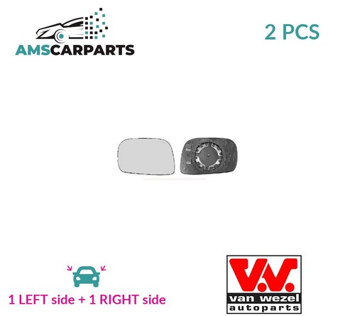 Rear view mirror - mirror, pair