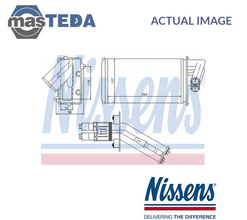 73368 heater radiator - 73368,