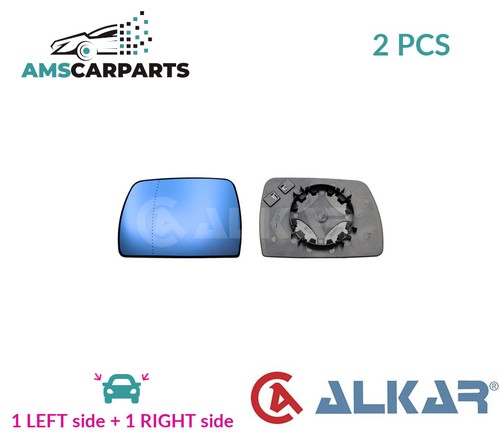 Rear view mirror glass pair - view,