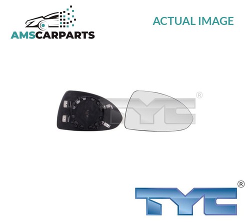 Rear view mirror glass - view, lhd