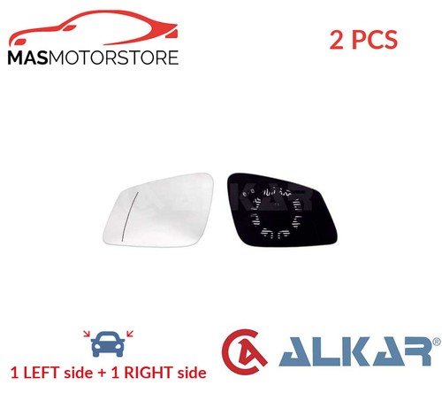 Rear view mirror glass pair - view,