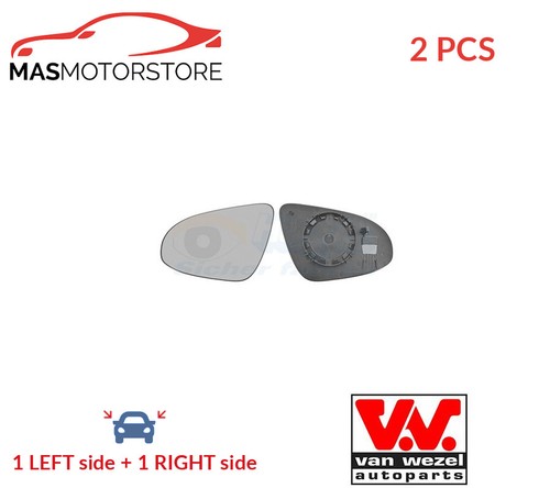 Rear view mirror glass pair - view,