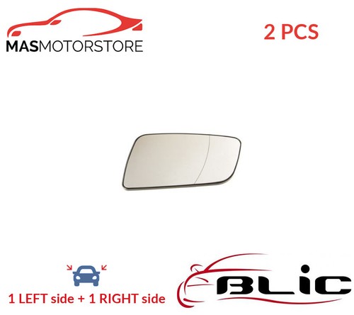 Rear view mirror glass pair - rear,