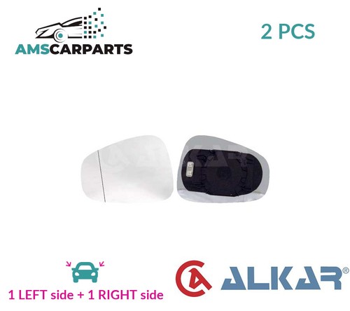 Rear view mirror glass pair - glass,