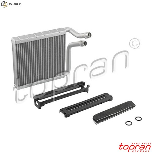 Heat exchanger interior - exchanger,