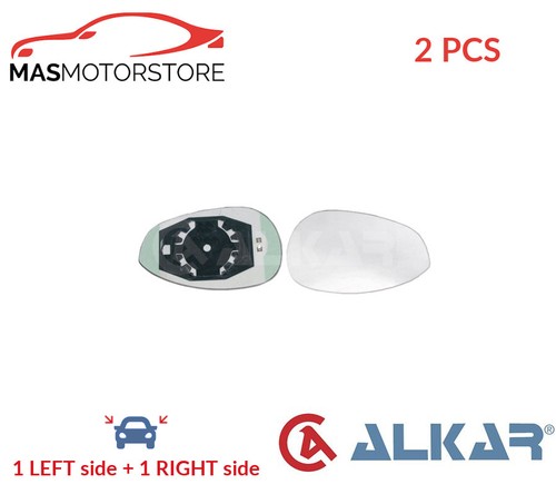 Rear view mirror glass pair - view,