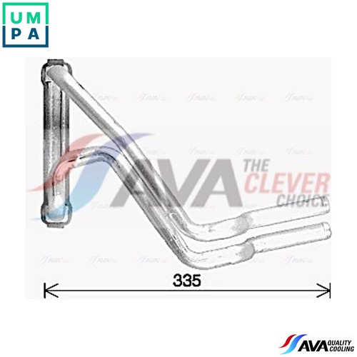 Heat exchanger interior - exchanger,