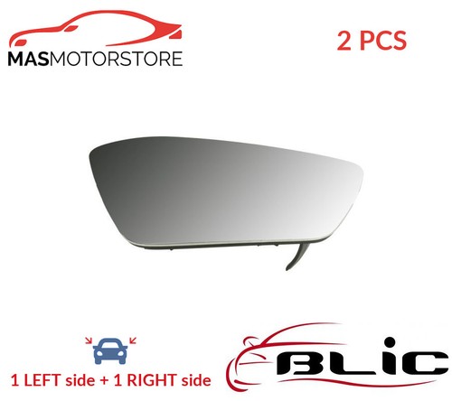 Rear view mirror glass - glass, pair