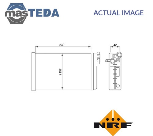 58640 heater radiator - 58640,