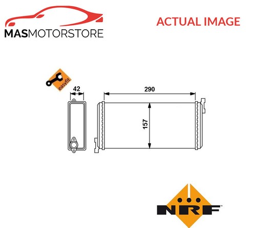 Heater radiator exchanger - heater,