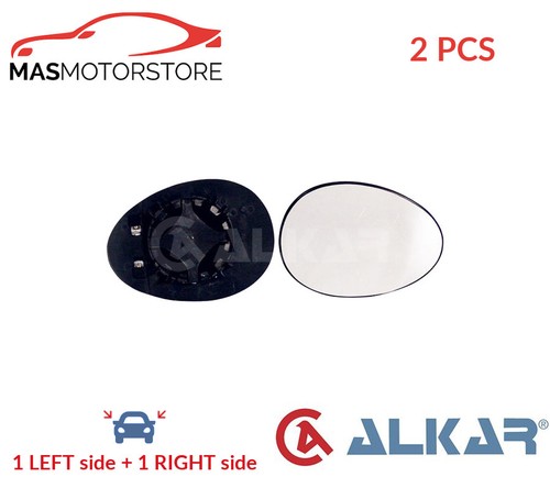 Rear view mirror - view, pair