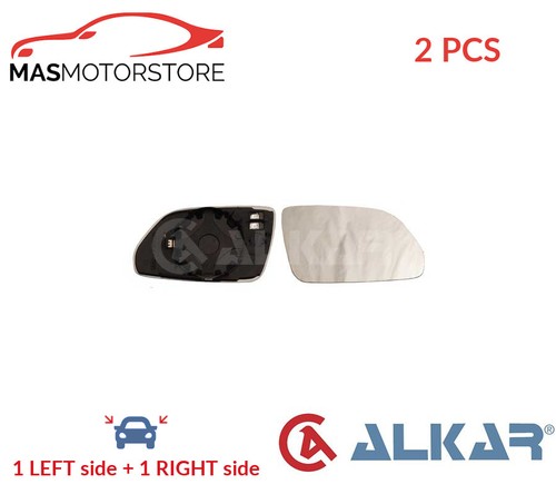 Rear view mirror glass pair - glass,
