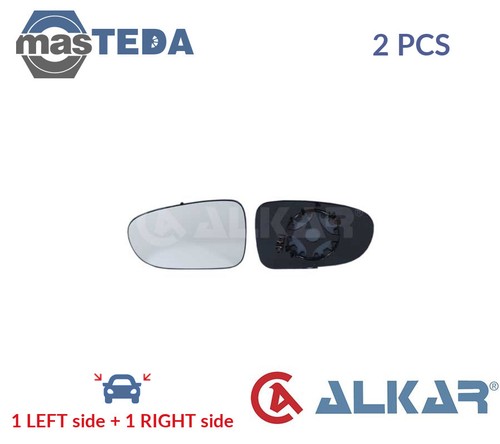 6431130 rear view mirror glass - view,