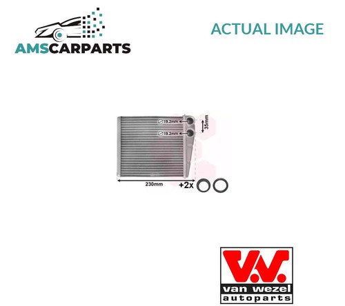 Heater radiator exchanger lhd - radiator,