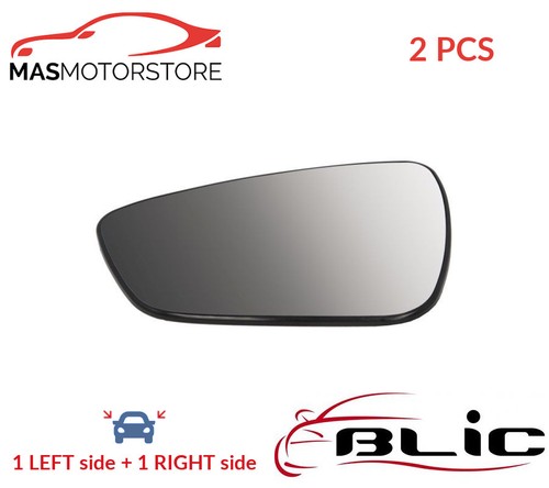 Rear view mirror glass pair - rear,
