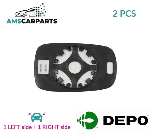 Rear view mirror glass - rear,