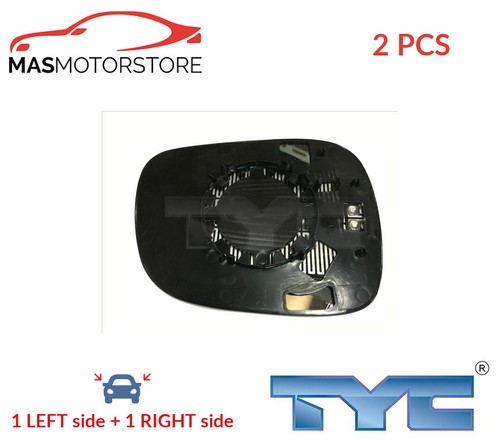 Rear view mirror glass pair - mirror,