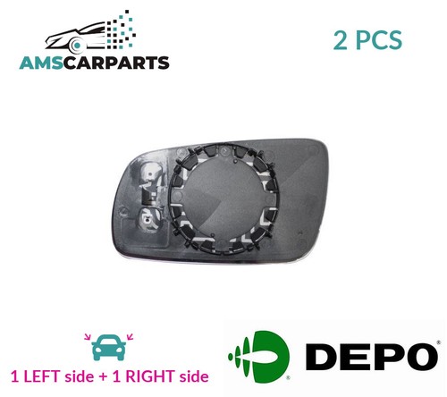 Rear view mirror glass pair - view,