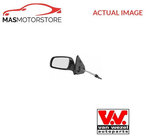 Outside rear view mirror - view, lhd