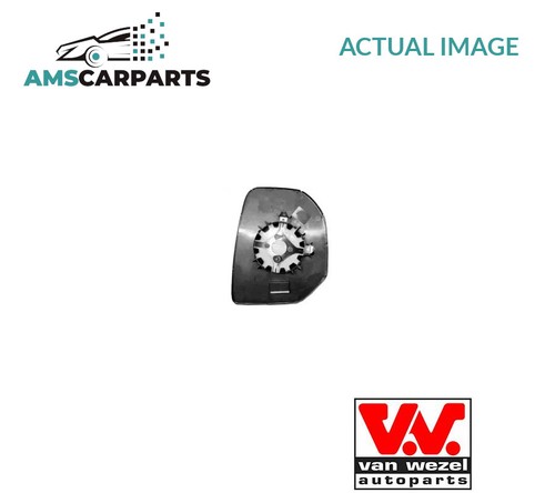 Rear view mirror glass - view, lhd