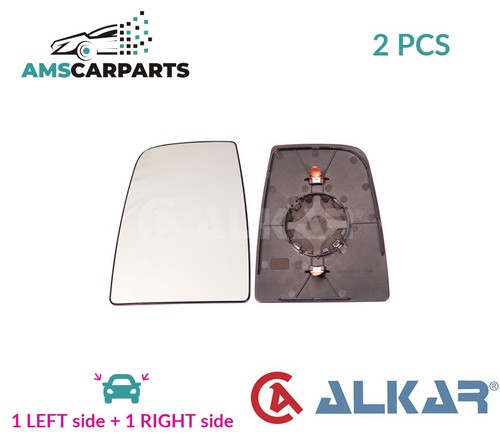 Rear view mirror glass pair - view,