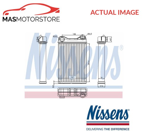 Heater radiator exchanger lhd - heater,