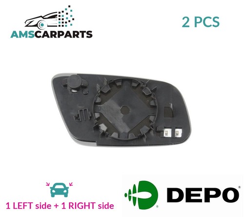 Rear view mirror glass pair - mirror,