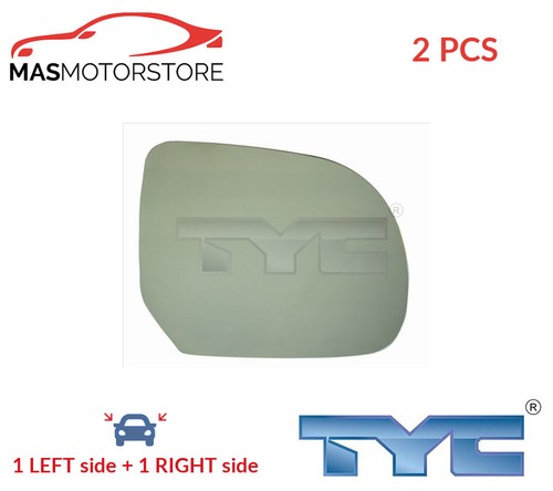Rear view mirror glass pair - view,