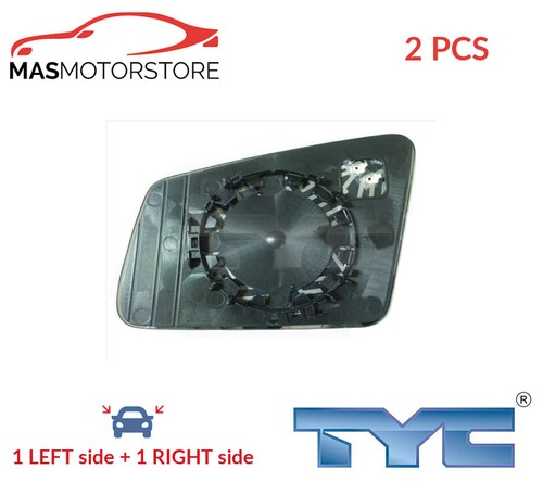Rear view mirror glass pair - glass,